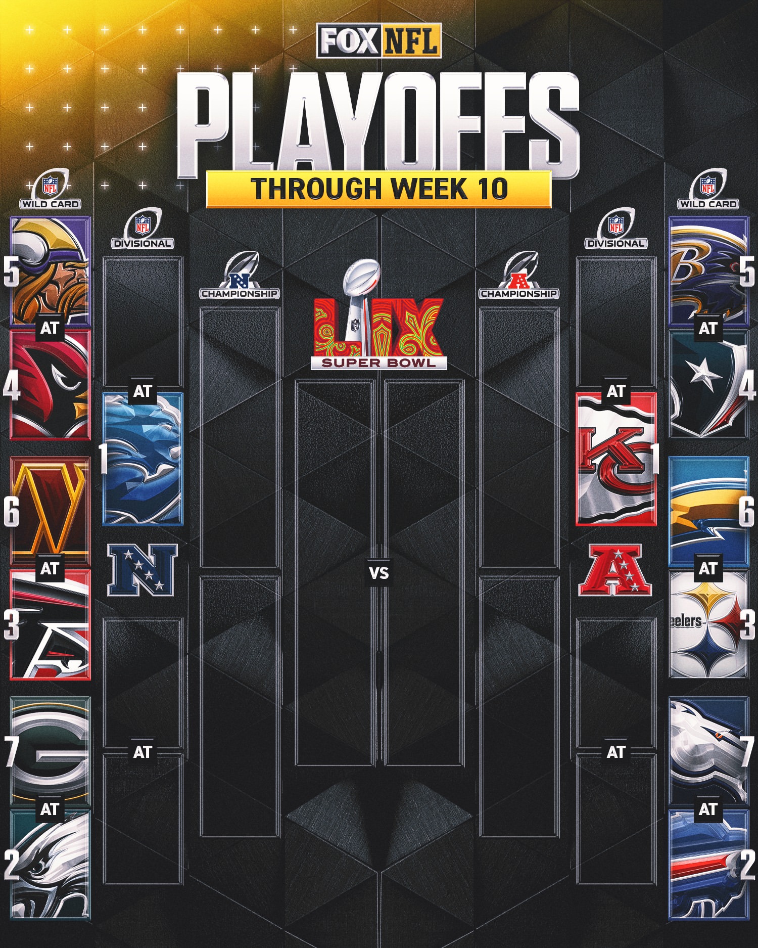 NFL Playoff Picture Week 10