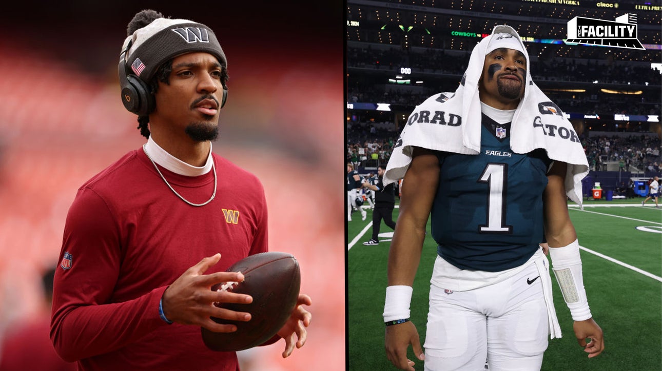 Would you rather have Jalen Hurts or Jayden Daniels in Eagles-Commanders showdown? | The Facility