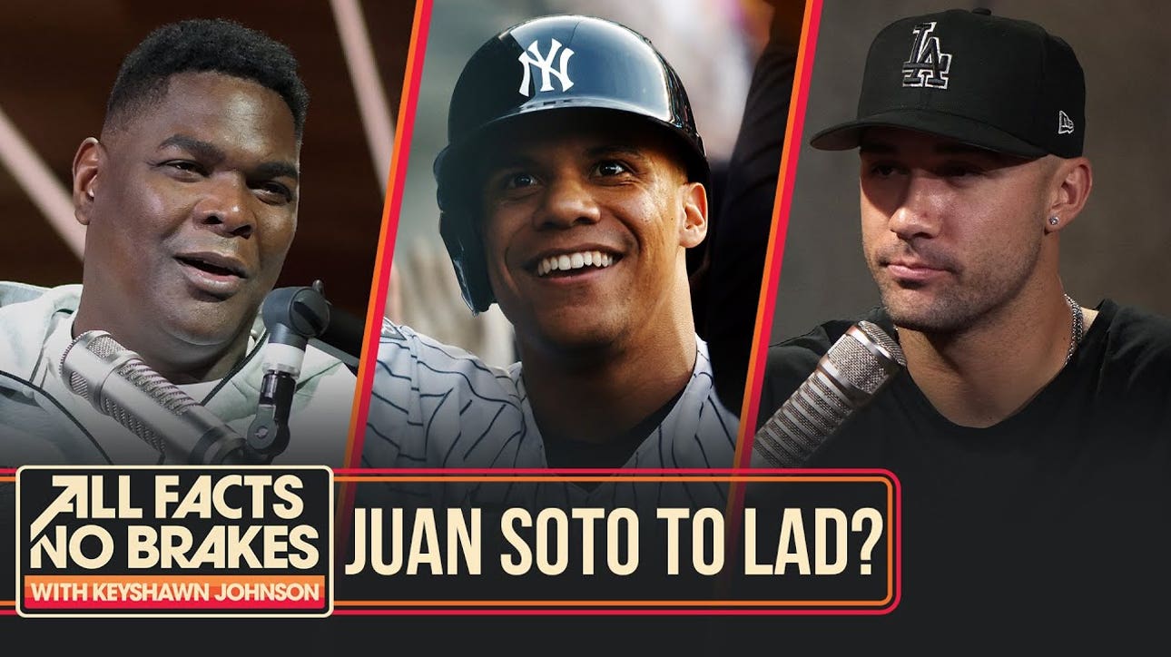 Juan Soto rumors: Dodgers moving Mookie Betts to infield for free agency play? | All Facts No Brakes