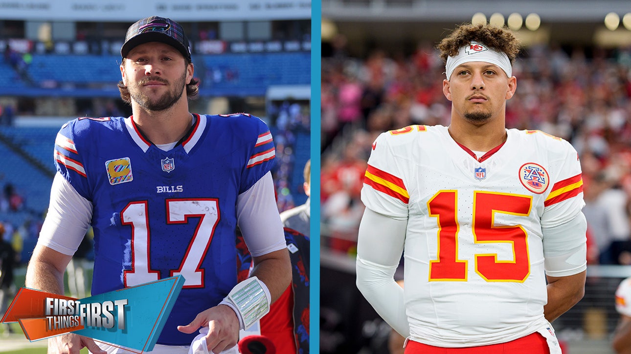 Can Patrick Mahomes pass Josh Allen in MVP odds with a win? | First Things First